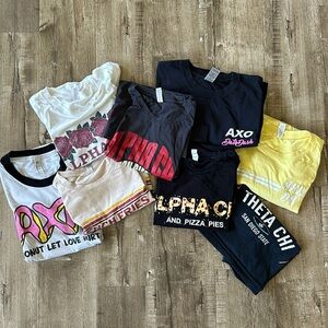 AXO Greek Sorority T-shirt bundle San Diego CA
